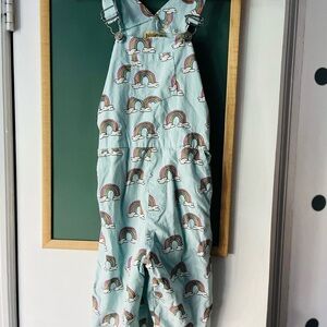 Hugo Loves Tiki Size 6T Children Lids Overalls Rainbow